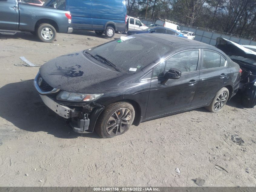 2013 HONDA CIVIC SDN EX 19XFB2F86DE044983