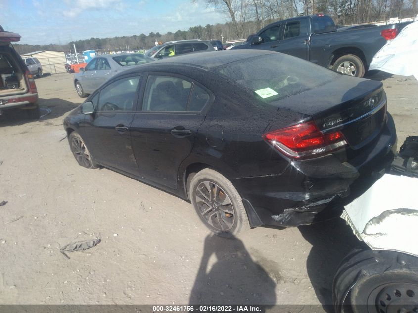 2013 HONDA CIVIC SDN EX 19XFB2F86DE044983