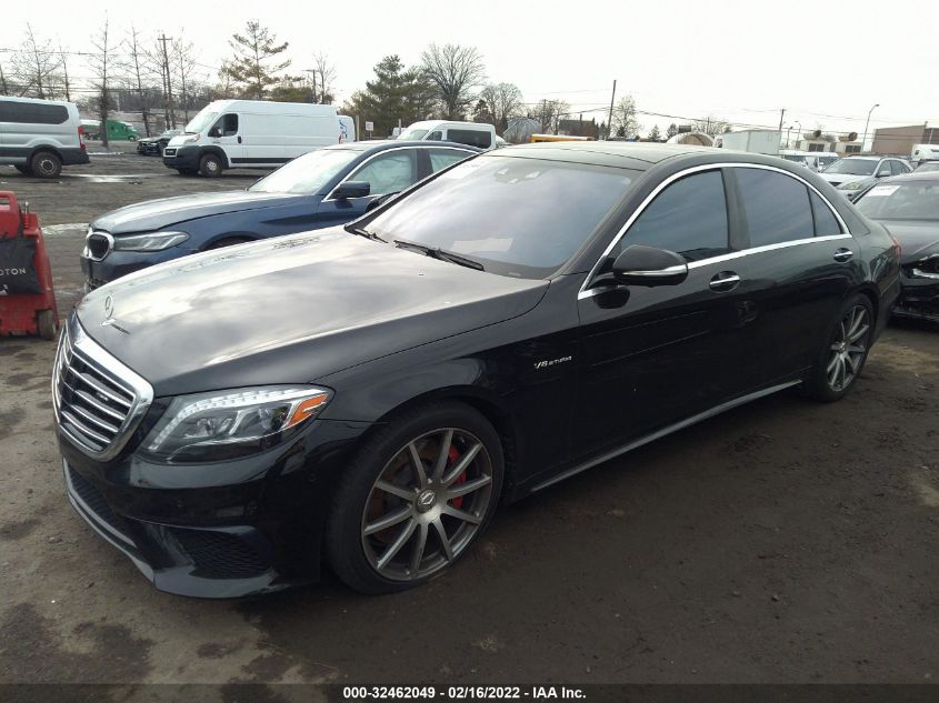 2016 MERCEDES-BENZ S-CLASS AMG S 63 WDDUG7JB6GA255039