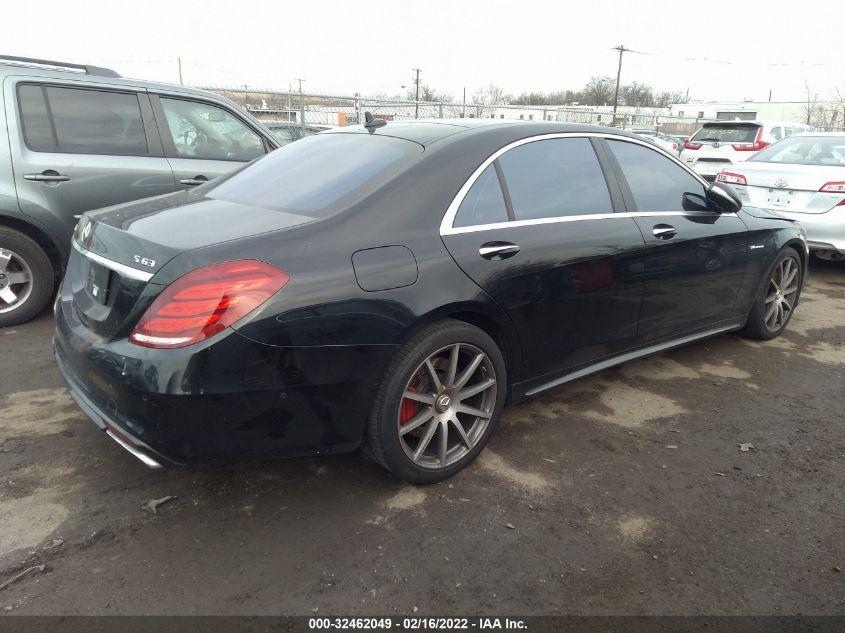 2016 MERCEDES-BENZ S-CLASS AMG S 63 WDDUG7JB6GA255039