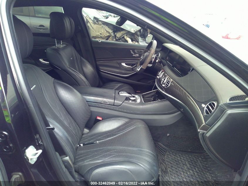 2016 MERCEDES-BENZ S-CLASS AMG S 63 WDDUG7JB6GA255039