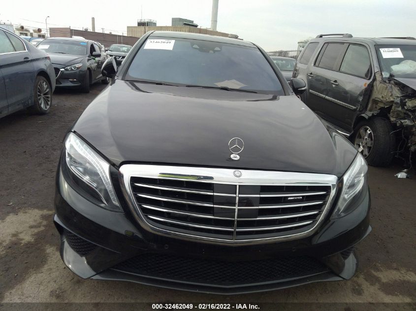 2016 MERCEDES-BENZ S-CLASS AMG S 63 WDDUG7JB6GA255039