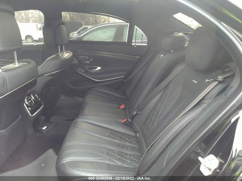 2016 MERCEDES-BENZ S-CLASS AMG S 63 WDDUG7JB6GA255039