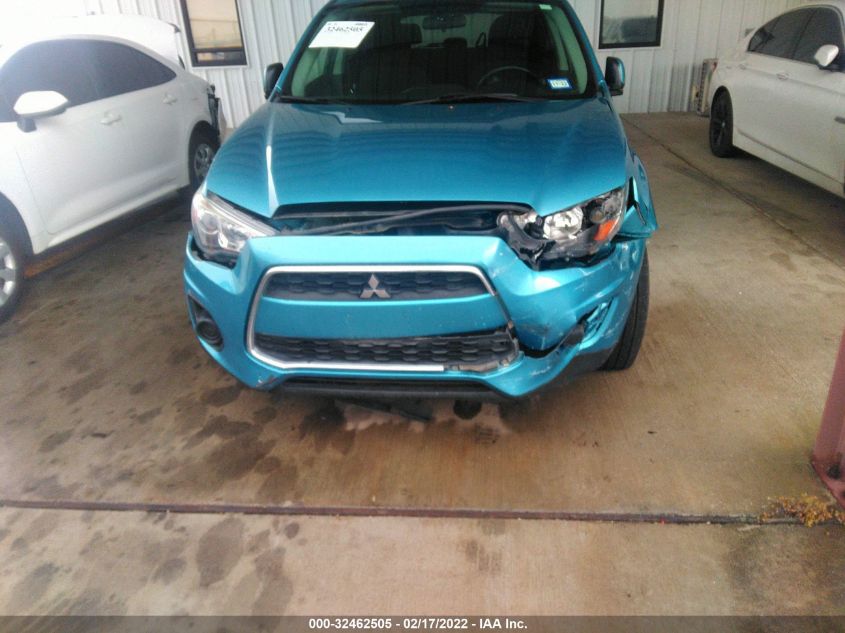 2014 MITSUBISHI OUTLANDER SPORT ES 4A4AP3AU6EE018041