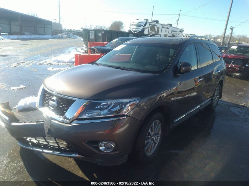 2015 NISSAN PATHFINDER SL 5N1AR2MM7FC705366