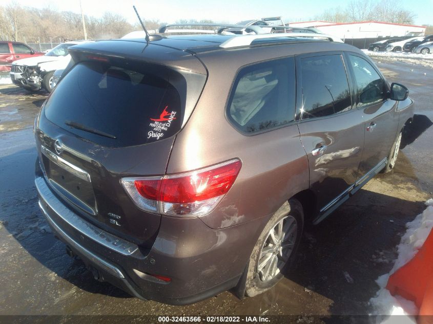 2015 NISSAN PATHFINDER SL 5N1AR2MM7FC705366