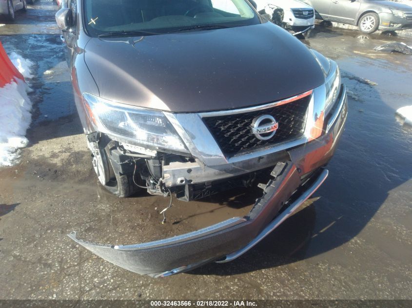 2015 NISSAN PATHFINDER SL 5N1AR2MM7FC705366