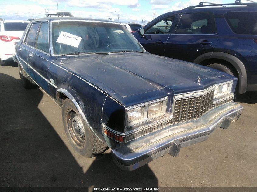 1B3BG26P3EX509276 DODGE DIPLOMAT Photo 1
