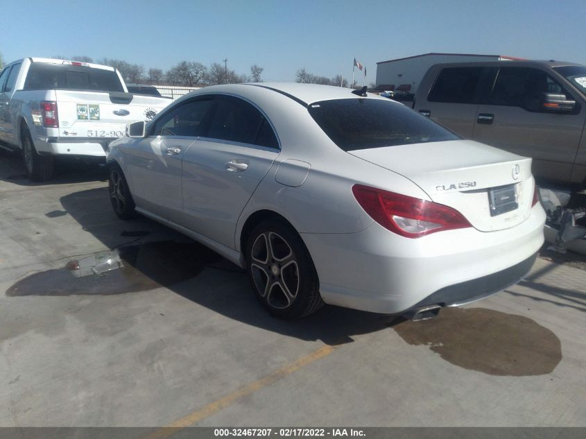 2014 MERCEDES-BENZ CLA-CLASS CLA 250 WDDSJ4EB2EN137495