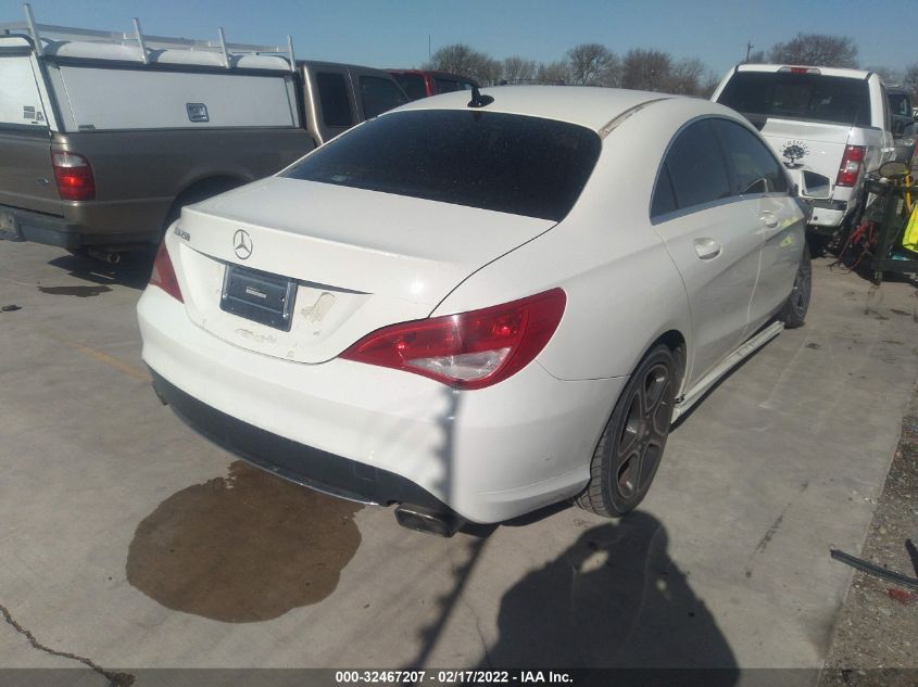 2014 MERCEDES-BENZ CLA-CLASS CLA 250 WDDSJ4EB2EN137495