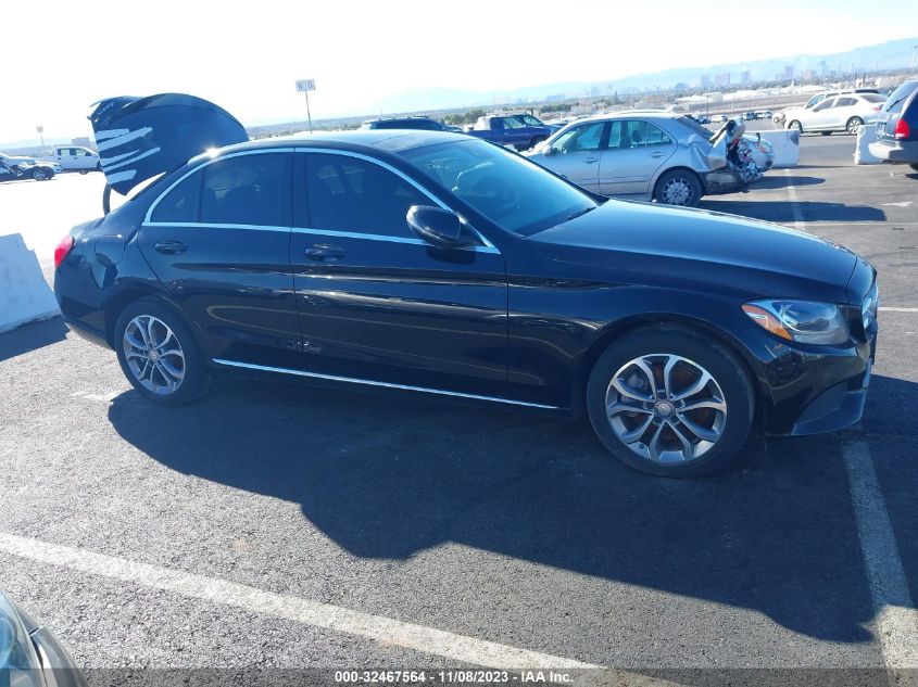 2016 MERCEDES-BENZ C 300 SPORT 4MATIC/LUXURY 4MATIC/4MATIC 55SWF4KB8GU116913