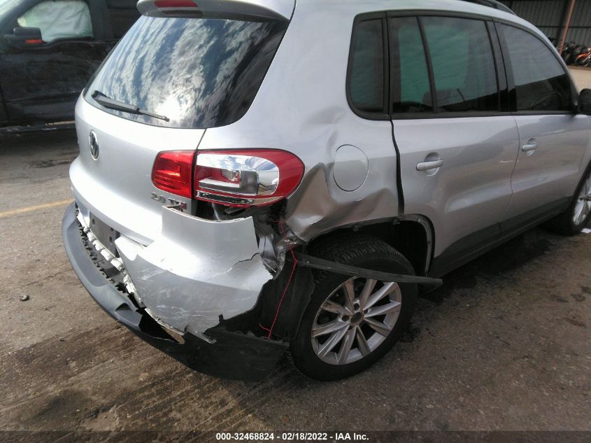 2015 VOLKSWAGEN TIGUAN SE WVGAV7AX8FW511239