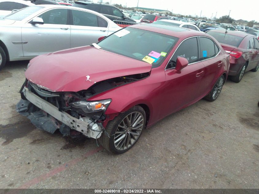 2014 LEXUS IS 250 JTHBF1D2XE5039180