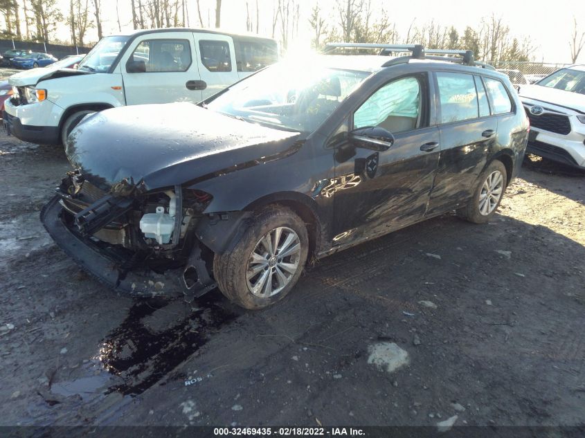 2017 VOLKSWAGEN GOLF SPORTWAGEN S 3VW017AU8HM532027