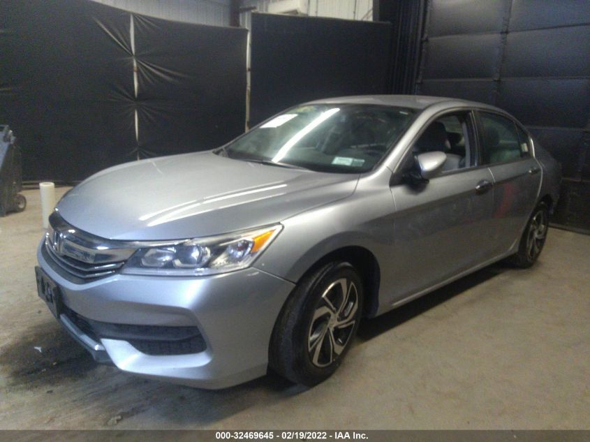 2016 HONDA ACCORD SEDAN LX 1HGCR2F36GA080054