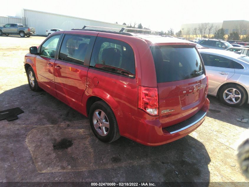 2013 DODGE GRAND CARAVAN SXT 2C4RDGCG7DR655605