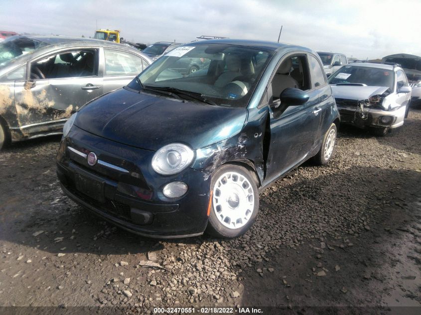 2013 FIAT 500 POP 3C3CFFAR8DT678150