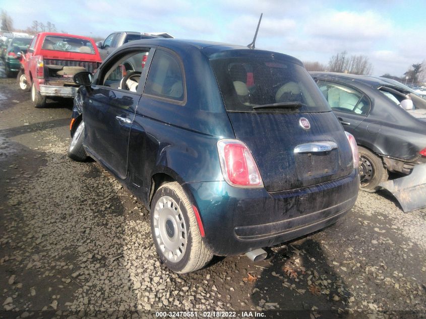 2013 FIAT 500 POP 3C3CFFAR8DT678150