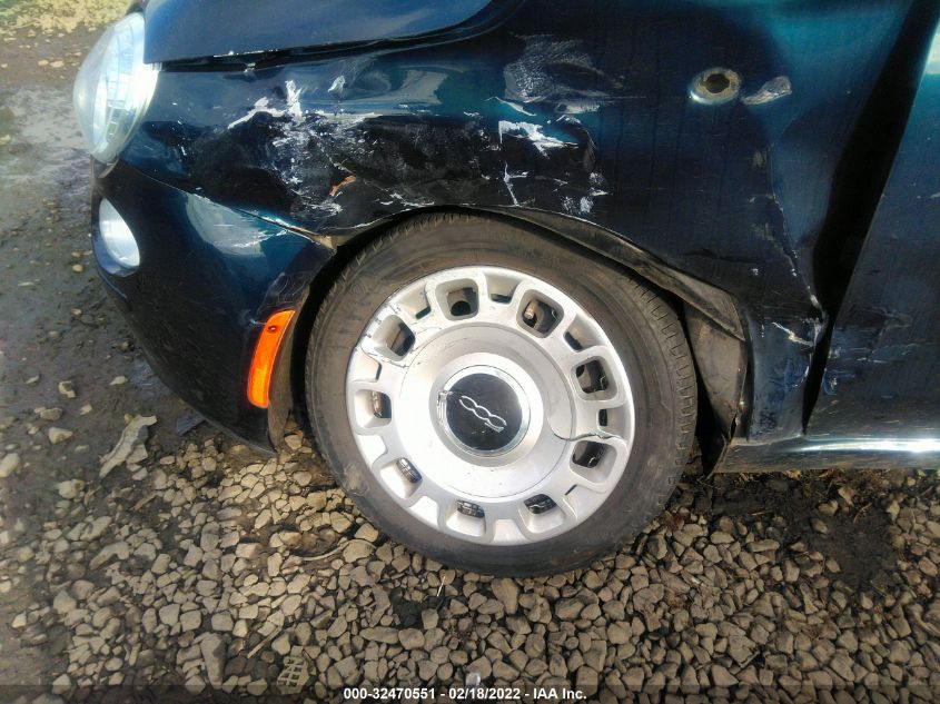 2013 FIAT 500 POP 3C3CFFAR8DT678150