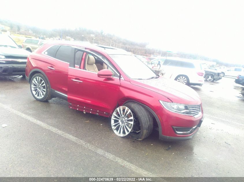 2016 LINCOLN MKX RESERVE 2LMTJ8LP0GBL47578