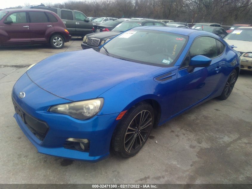 2013 SUBARU BRZ LIMITED JF1ZCAC17D2600216