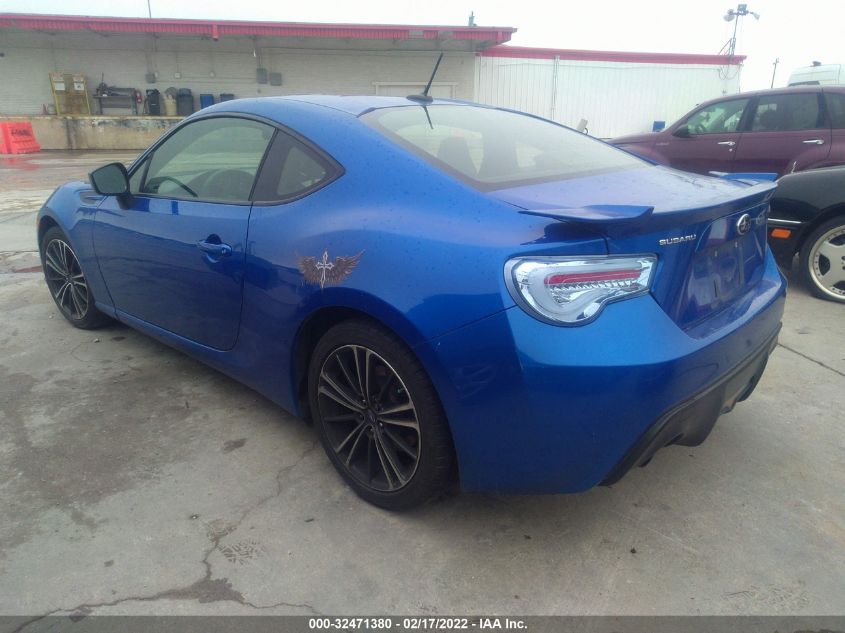 2013 SUBARU BRZ LIMITED JF1ZCAC17D2600216