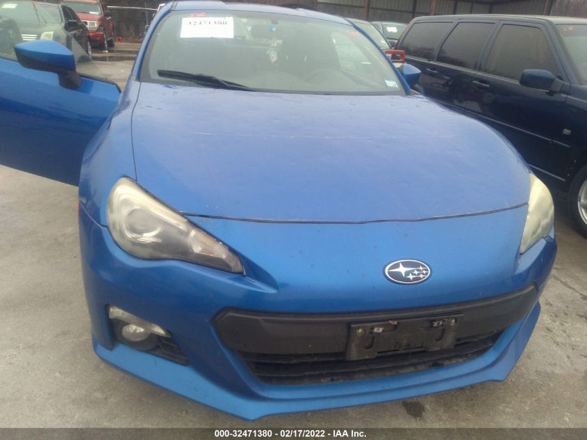 2013 SUBARU BRZ LIMITED JF1ZCAC17D2600216