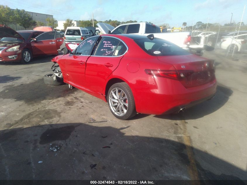 2017 ALFA ROMEO GIULIA TI ZARFAECN2H7550921