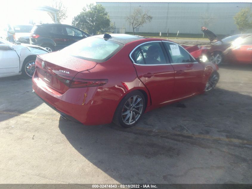 2017 ALFA ROMEO GIULIA TI ZARFAECN2H7550921
