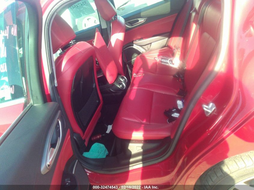 2017 ALFA ROMEO GIULIA TI ZARFAECN2H7550921