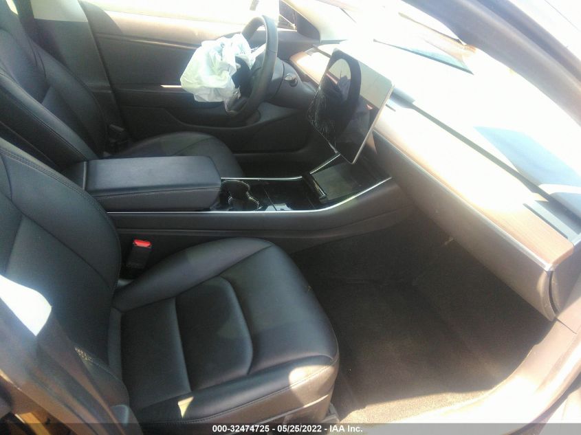 2019 TESLA MODEL 3 RANGE 5YJ3E1EA3KF401827