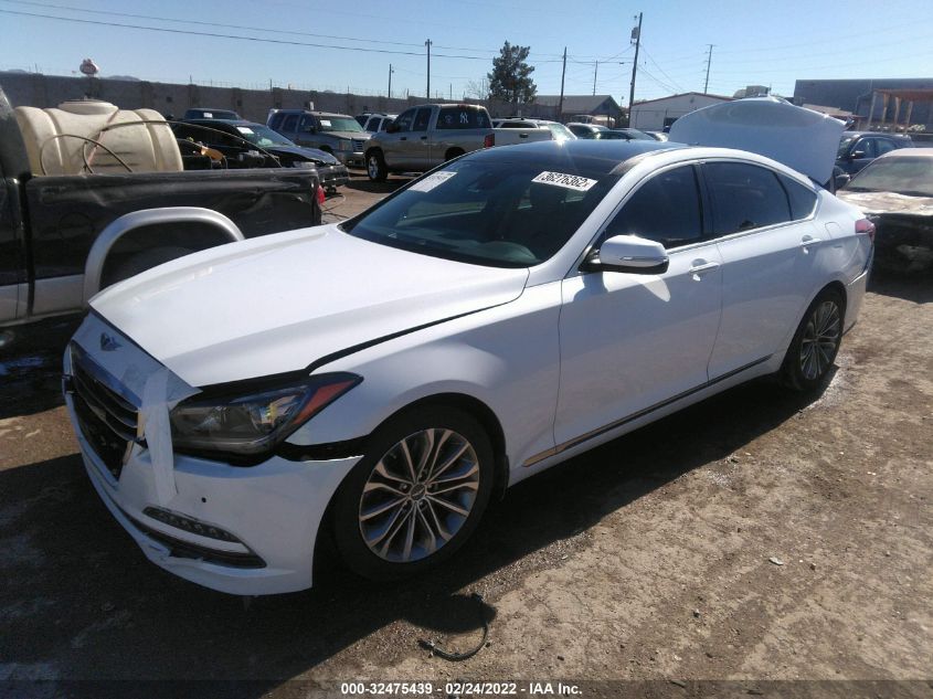 2016 HYUNDAI GENESIS 3.8L KMHGN4JE4GU119671
