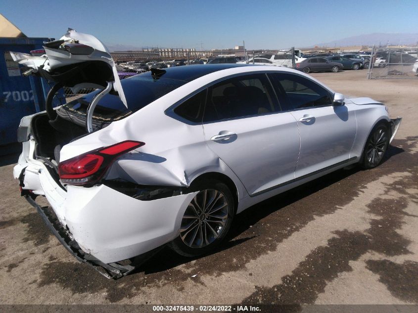 2016 HYUNDAI GENESIS 3.8L KMHGN4JE4GU119671