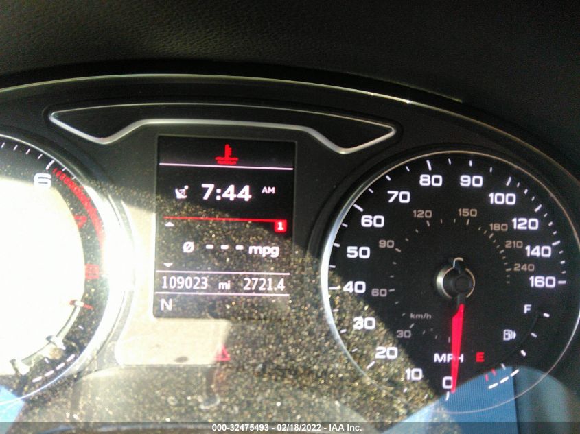 2015 AUDI S3/A3 2.0T PREMIUM WAUBFGFF4F1005763