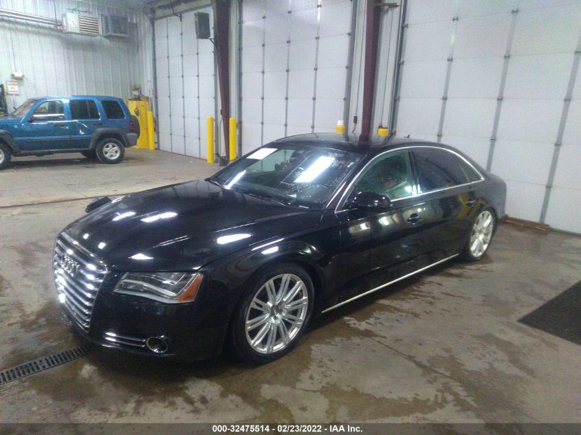 2014 AUDI A8 L 3.0T WAURGAFD0EN006536