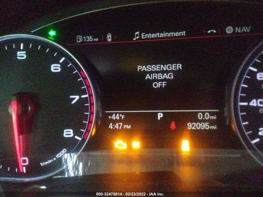 2014 AUDI A8 L 3.0T WAURGAFD0EN006536