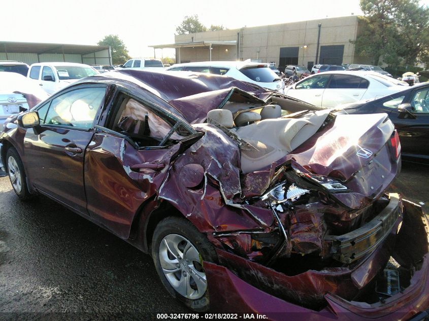 2015 HONDA CIVIC SEDAN LX 2HGFB2F54FH511204
