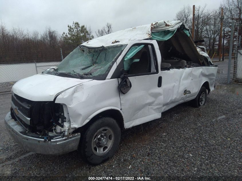 2018 CHEVROLET EXPRESS PASSENGER LT 1GAZGPFGXJ1315120