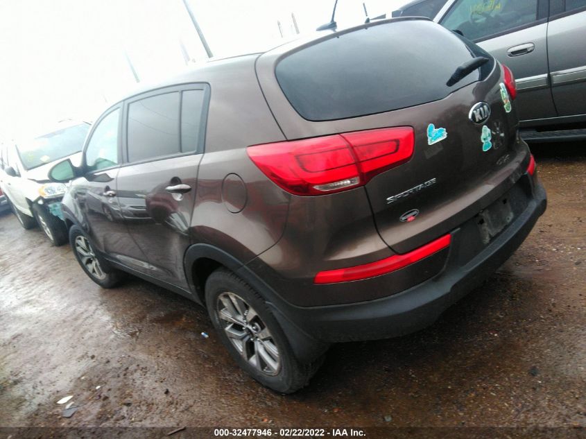 2014 KIA SPORTAGE LX KNDPB3AC8E7576999