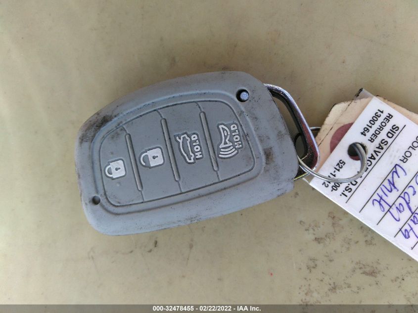 2016 HYUNDAI SONATA HYBRID SE KMHE24L16GA013489