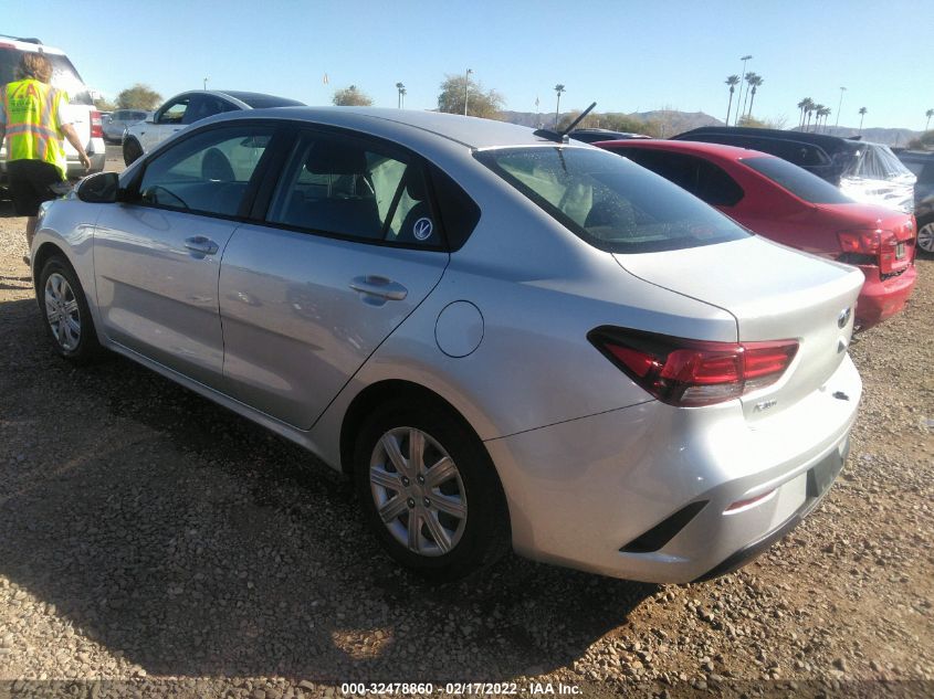 2021 KIA RIO LX 3KPA24AD3ME379208
