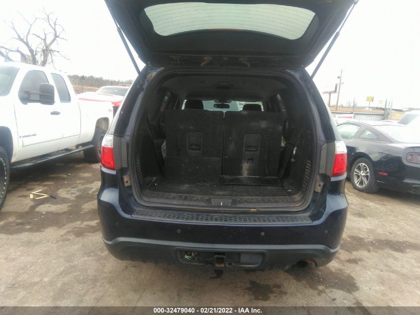 2013 DODGE DURANGO SXT 1C4RDHAG8DC539654