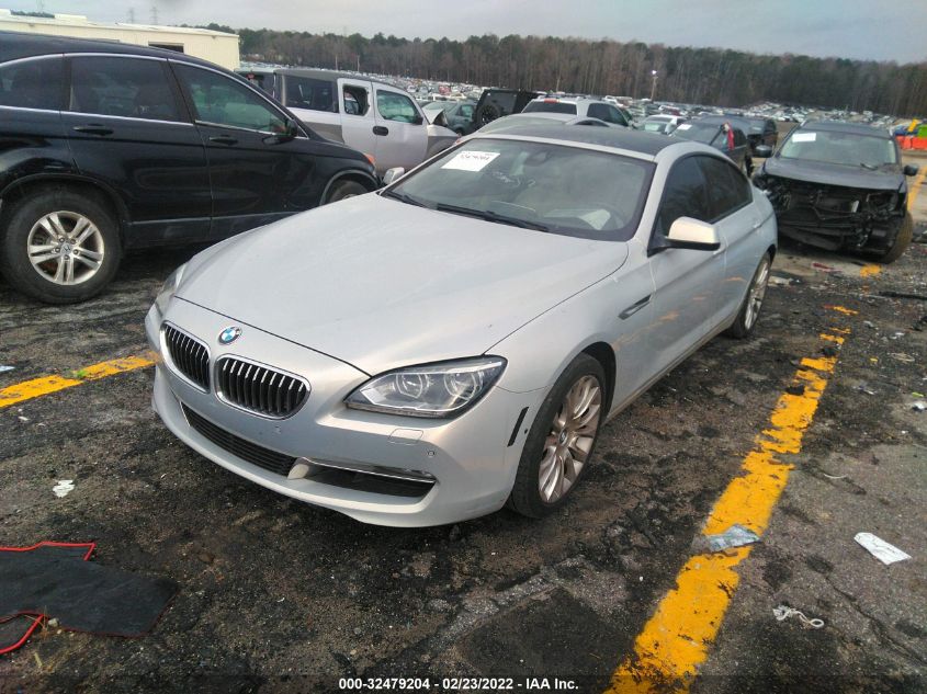 2013 BMW 6 SERIES 640I WBA6A0C50DDZ03968
