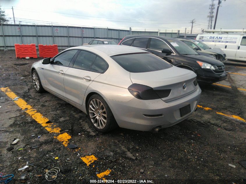 2013 BMW 6 SERIES 640I WBA6A0C50DDZ03968