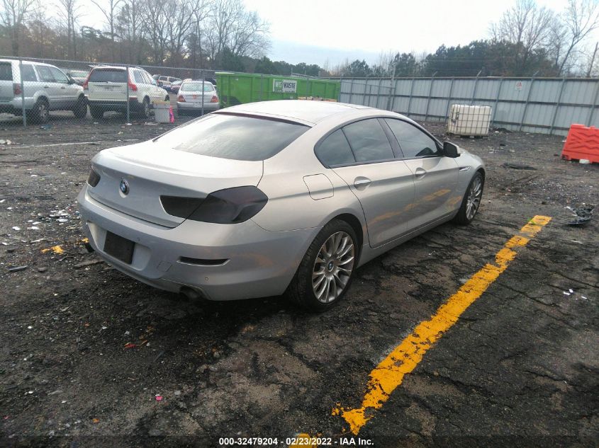 2013 BMW 6 SERIES 640I WBA6A0C50DDZ03968