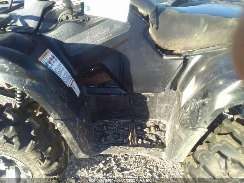 2013 YAMAHA YFM700 FWAD 5Y4AM37Y7DA101582