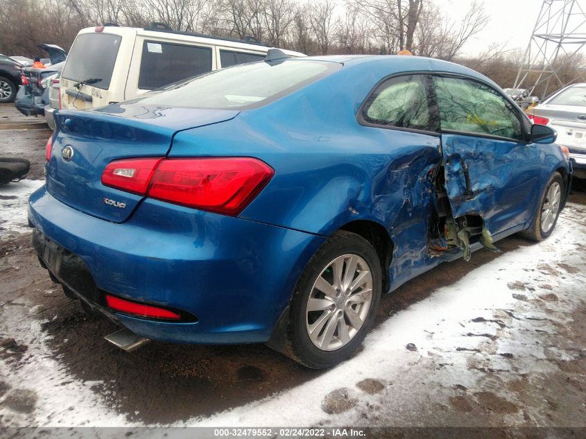 2014 KIA FORTE KOUP EX KNAFX6A89E5225683