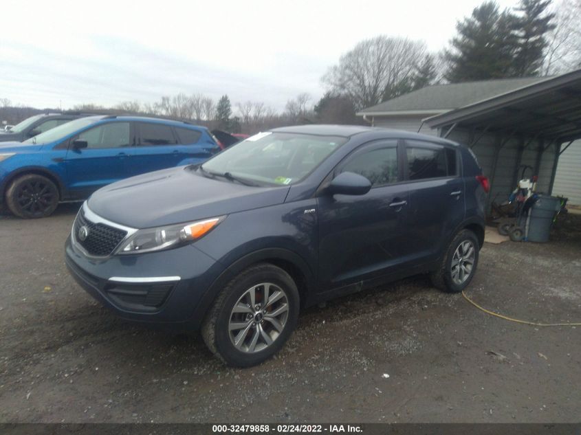 2016 KIA SPORTAGE LX KNDPBCAC3G7836325