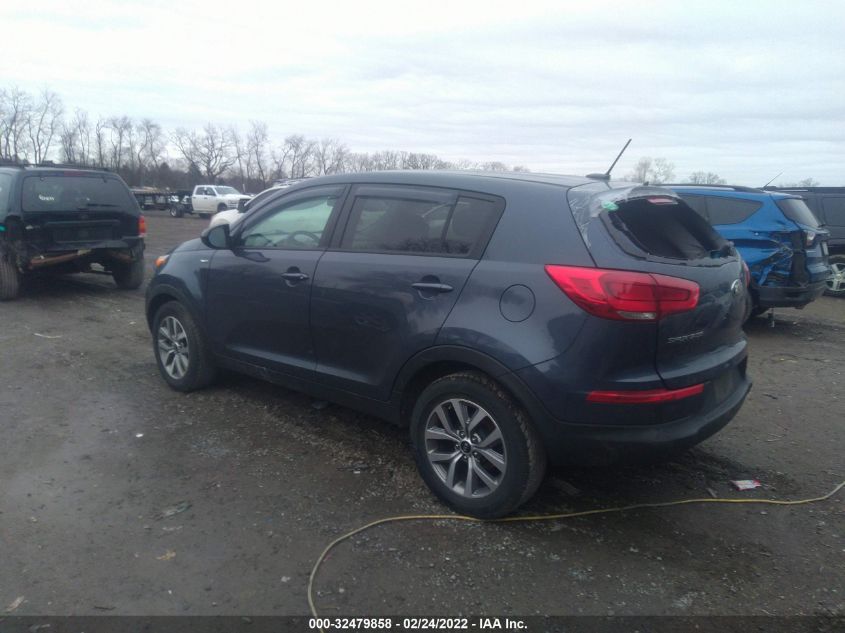 2016 KIA SPORTAGE LX KNDPBCAC3G7836325