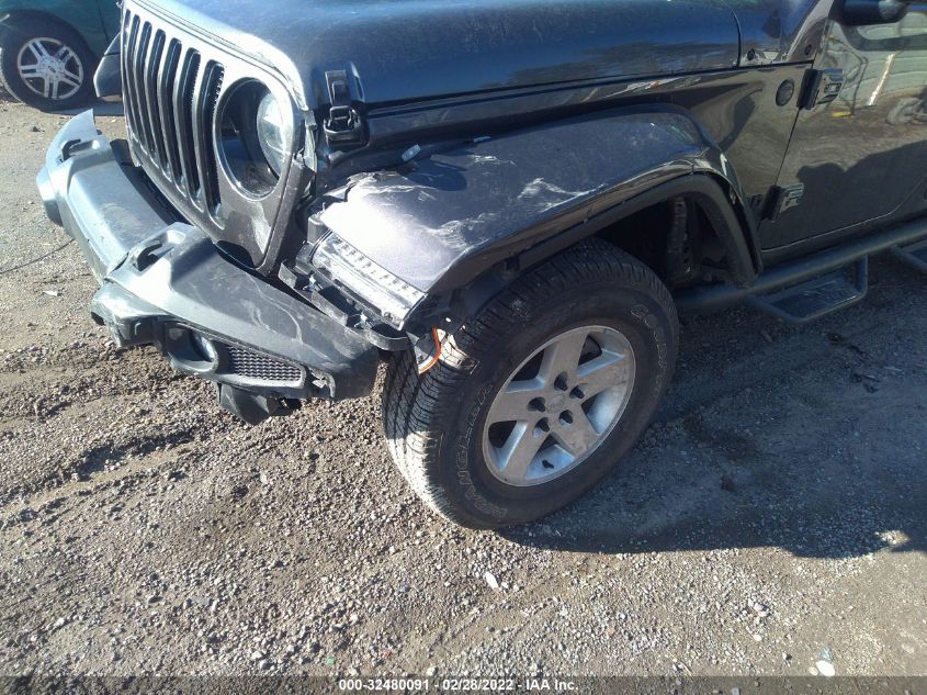 2021 JEEP WRANGLER UNLIMITED SAHARA ALTITUDE 1C4HJXEN9MW580137